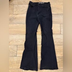 Black Flared Pants